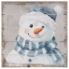 Blue Snowman 8"
