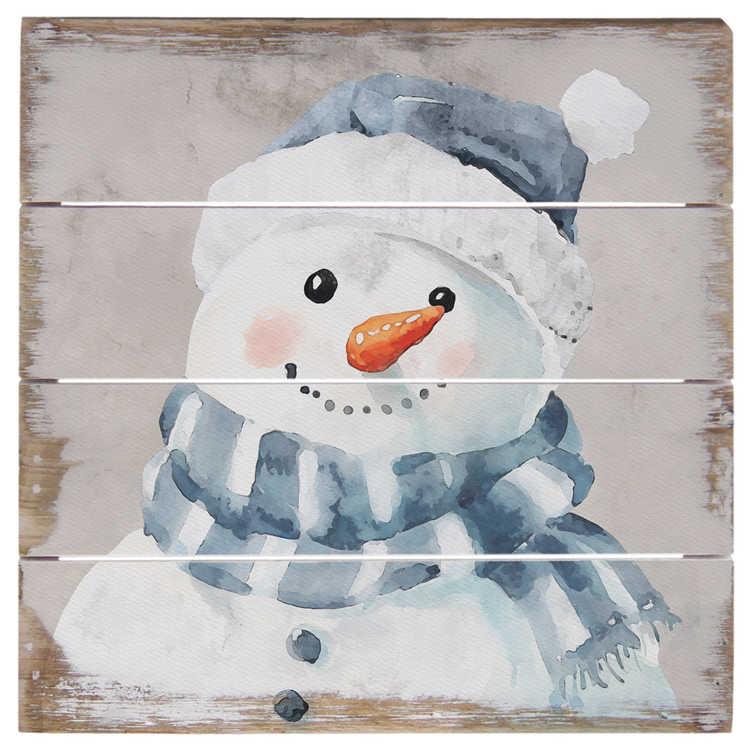 Blue Snowman 6"
