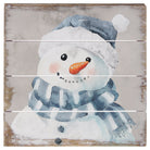 Blue Snowman 6"
