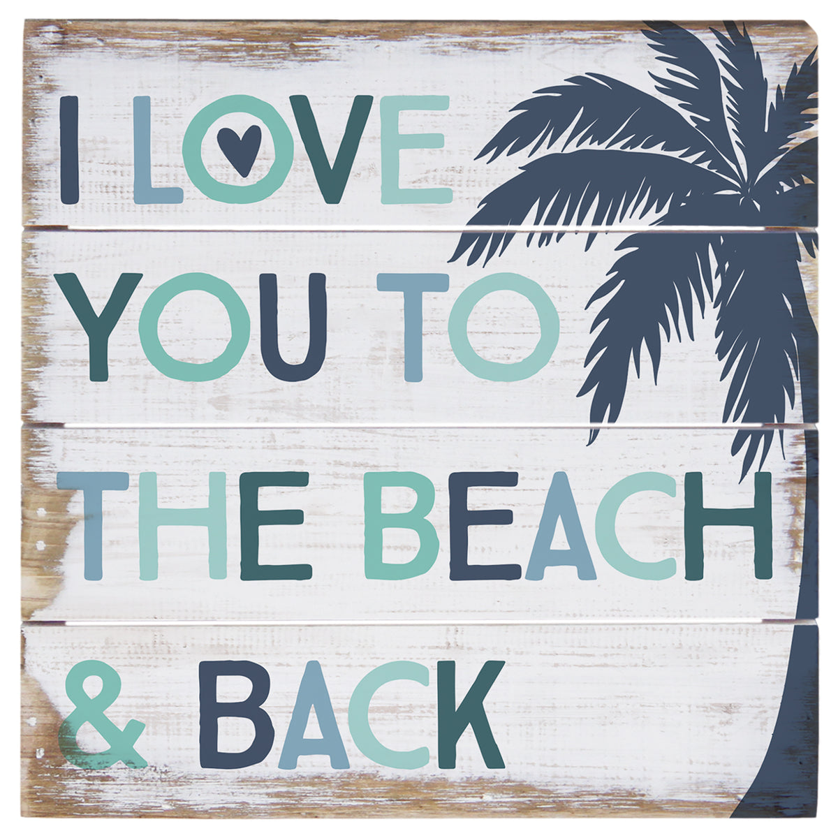 Beach & Back Palm PER 6"