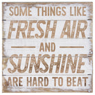 Fresh Air Sunshine Wood 8"
