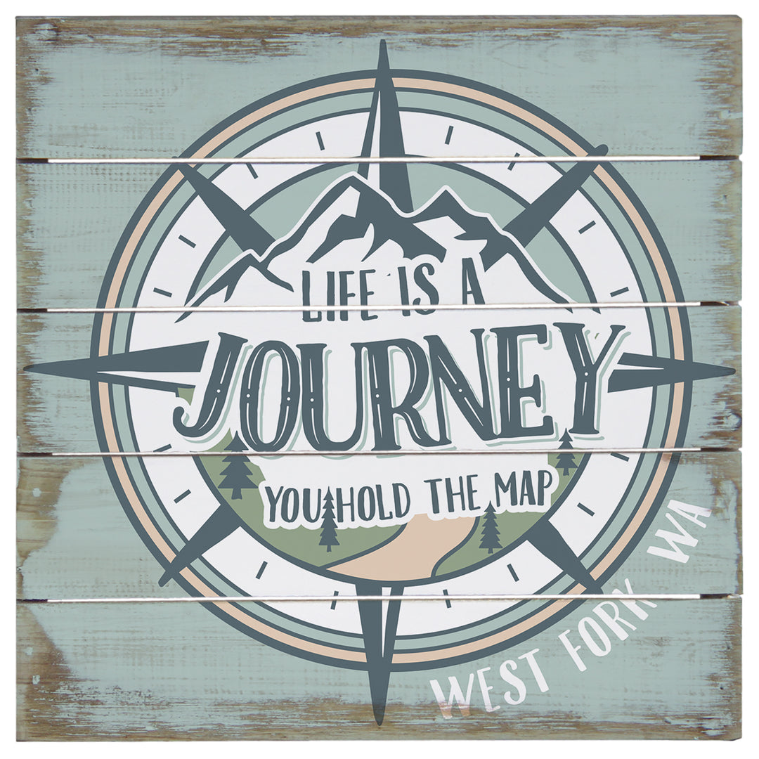 Life Journey Compass LOC 8"
