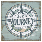 Life Journey Compass LOC 8"