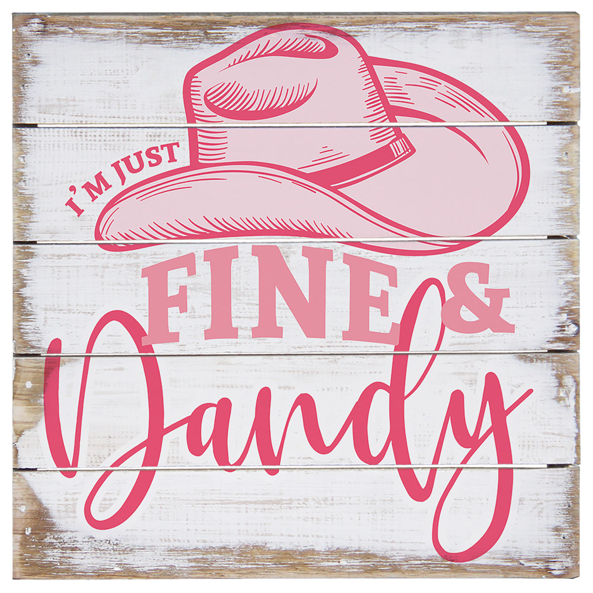 Fine & Dandy Pink 8"