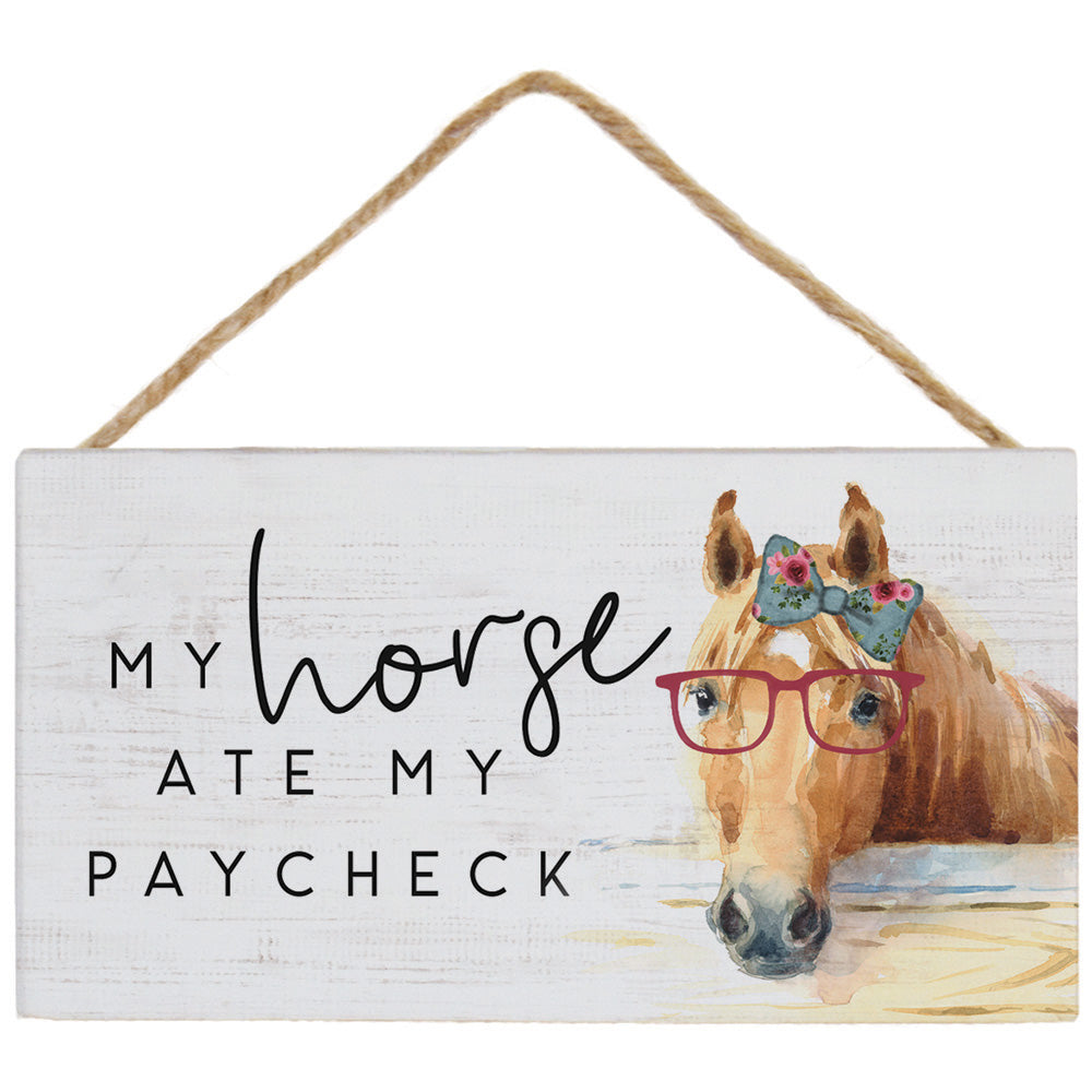 Horse Paycheck