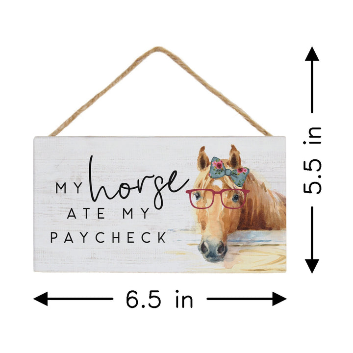 Horse Paycheck