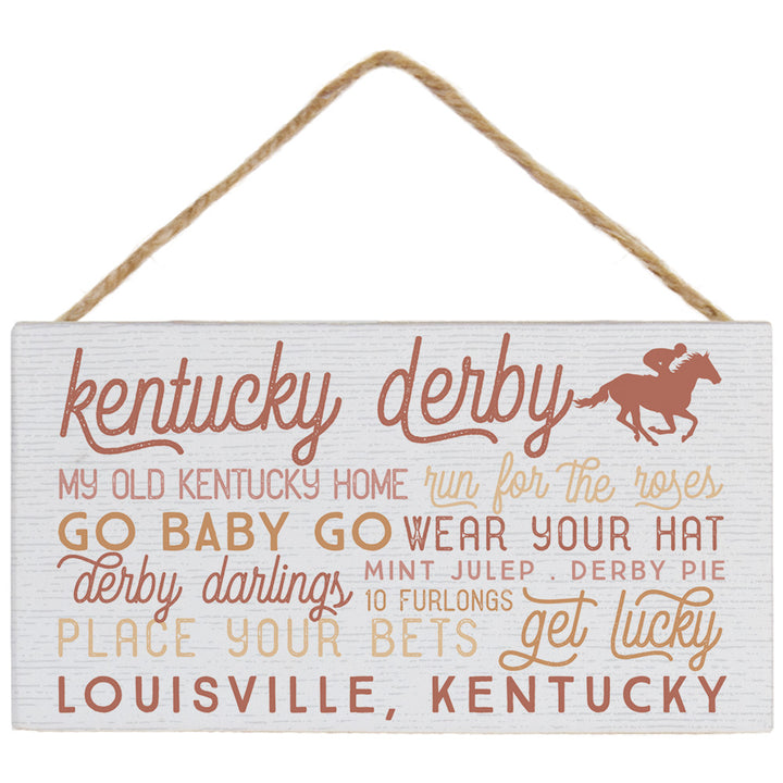 Kentucky Derby Words LOC