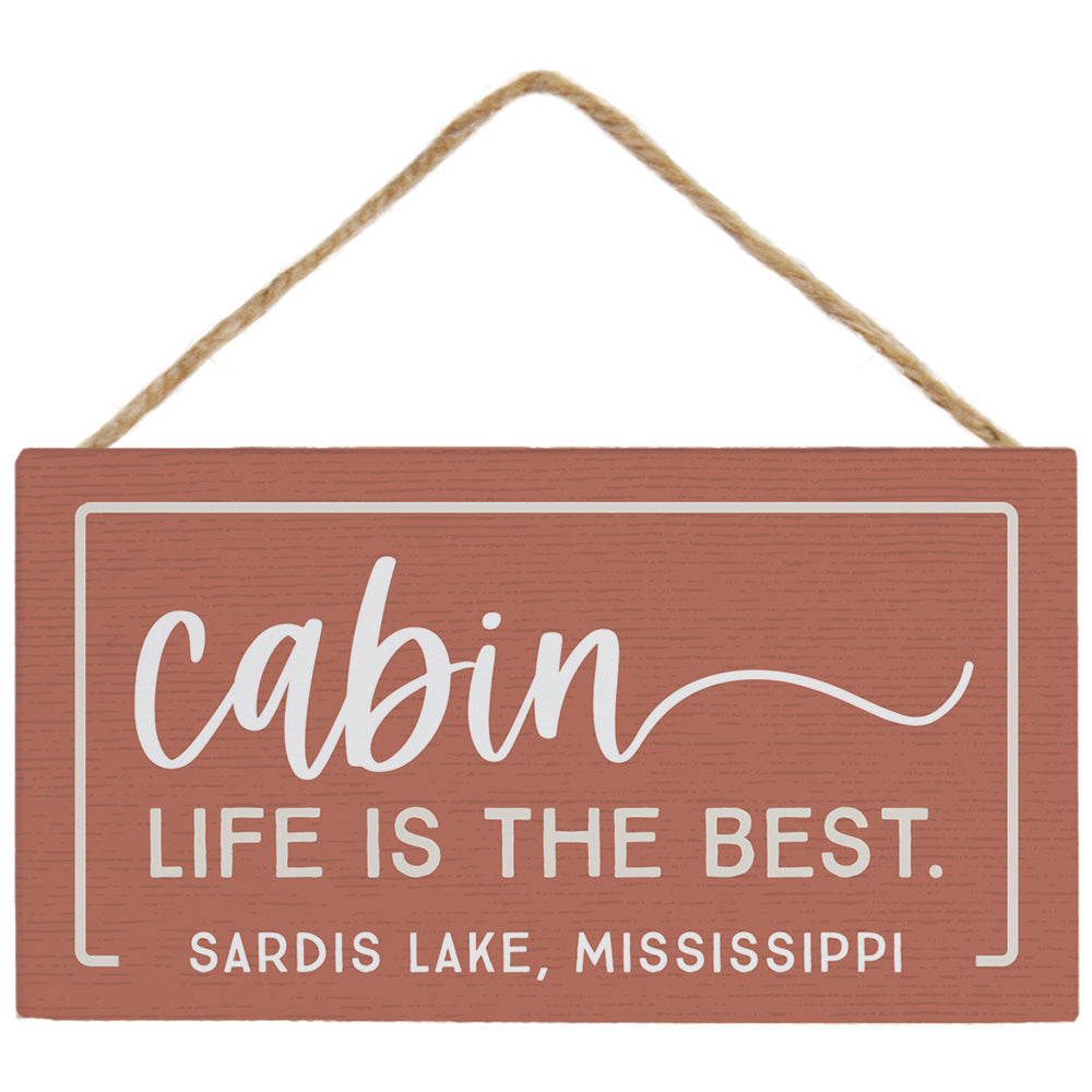 Cabin Life Red PER LOC