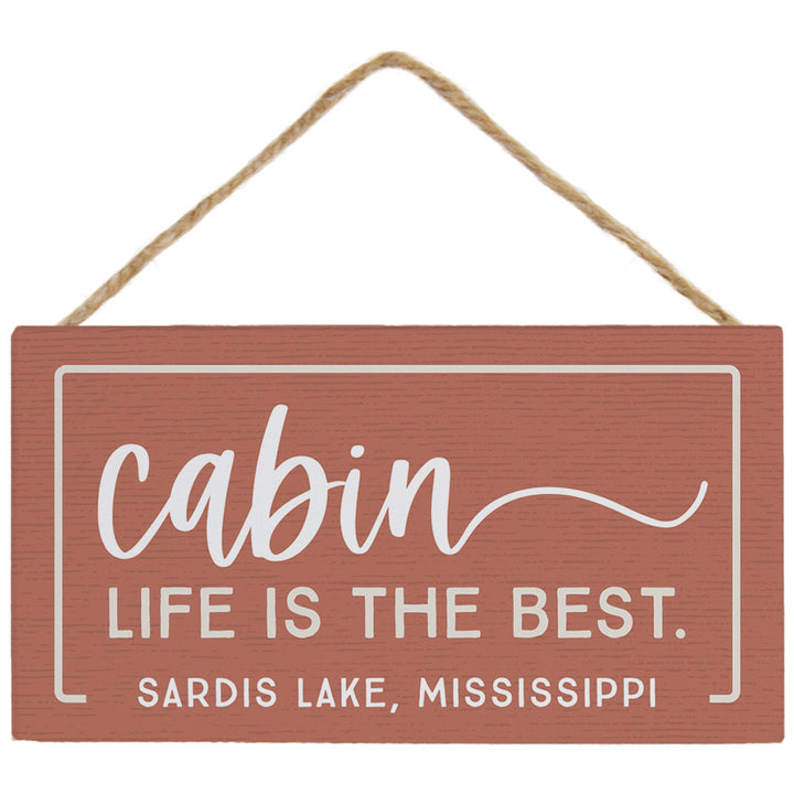 Cabin Life Red PER LOC