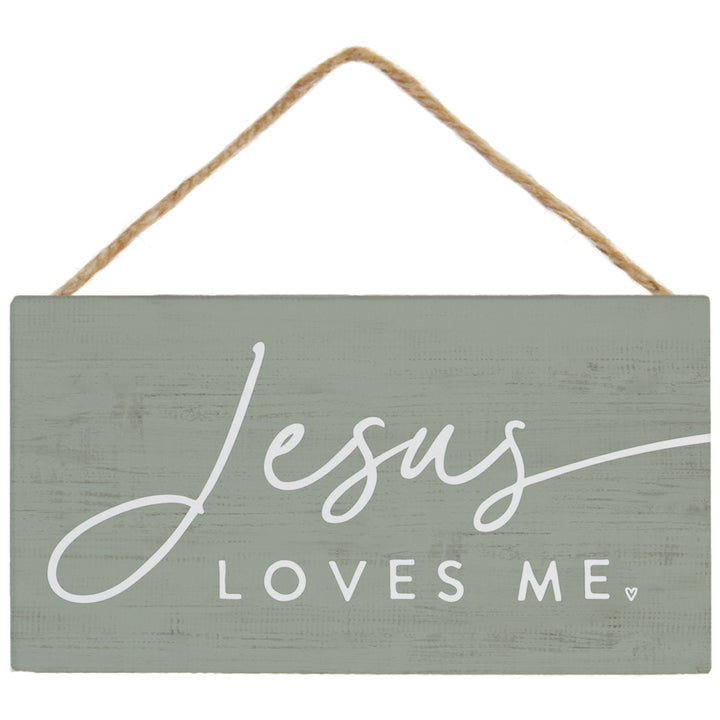 Jesus Loves Me Green