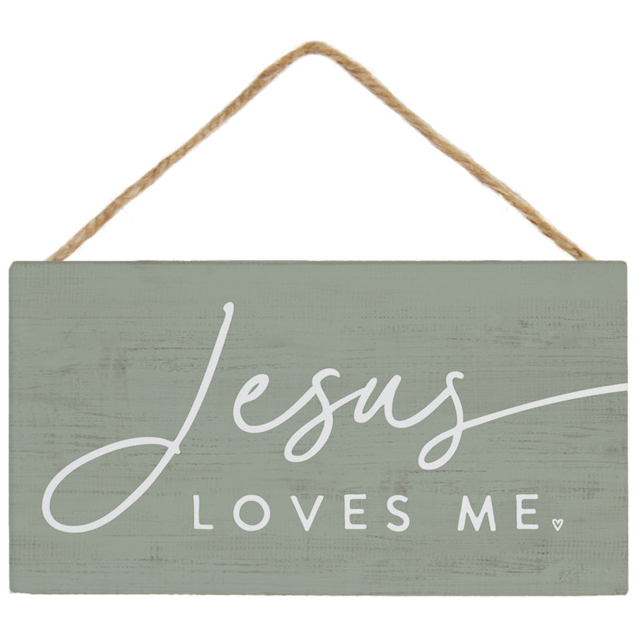 Jesus Loves Me Green