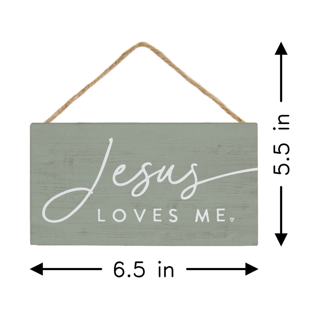 Jesus Loves Me Green