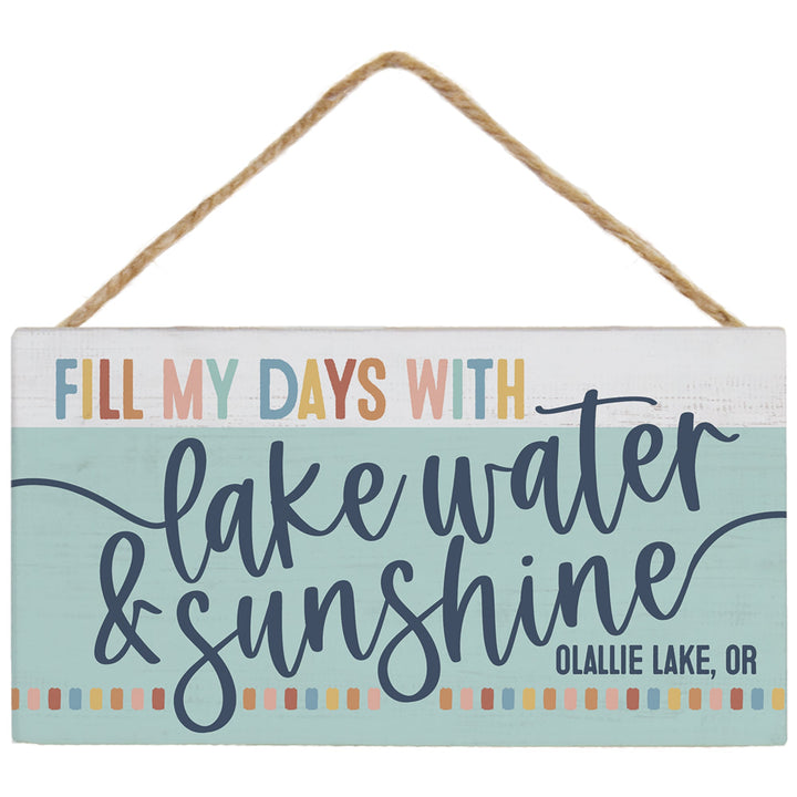 Lake Water & Sunshine LOC