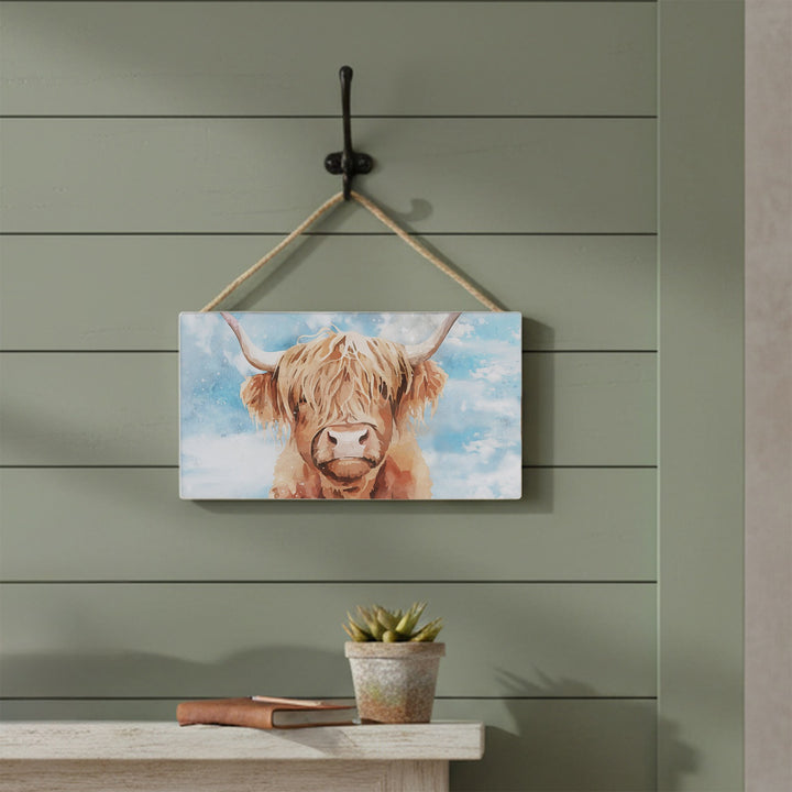Highland Cow Sky