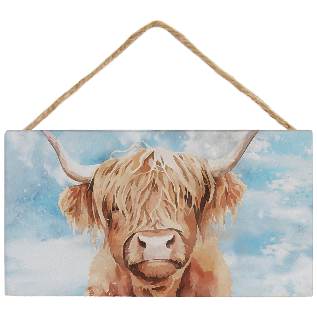 Highland Cow Sky