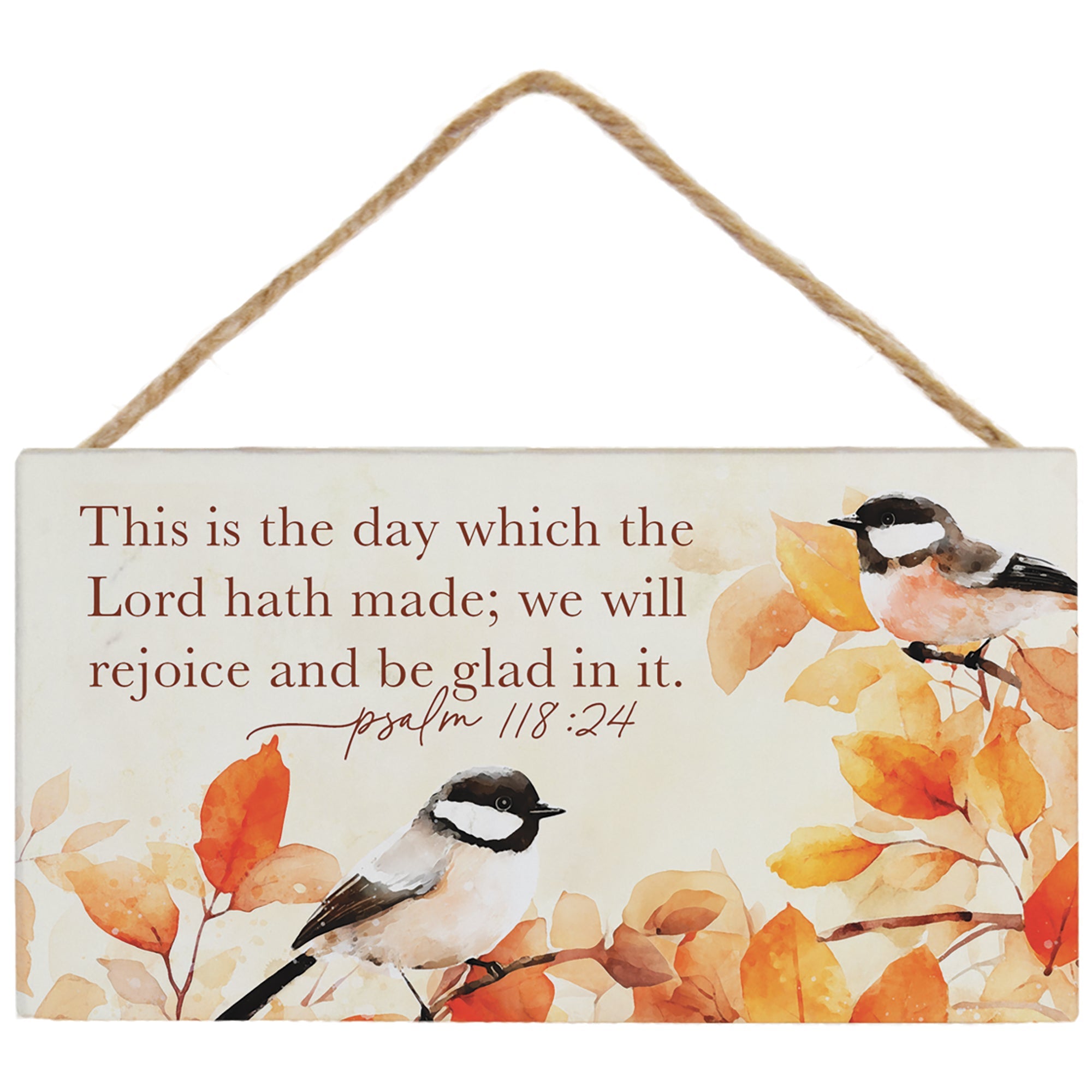 Psalm 118:24 Fall Birds