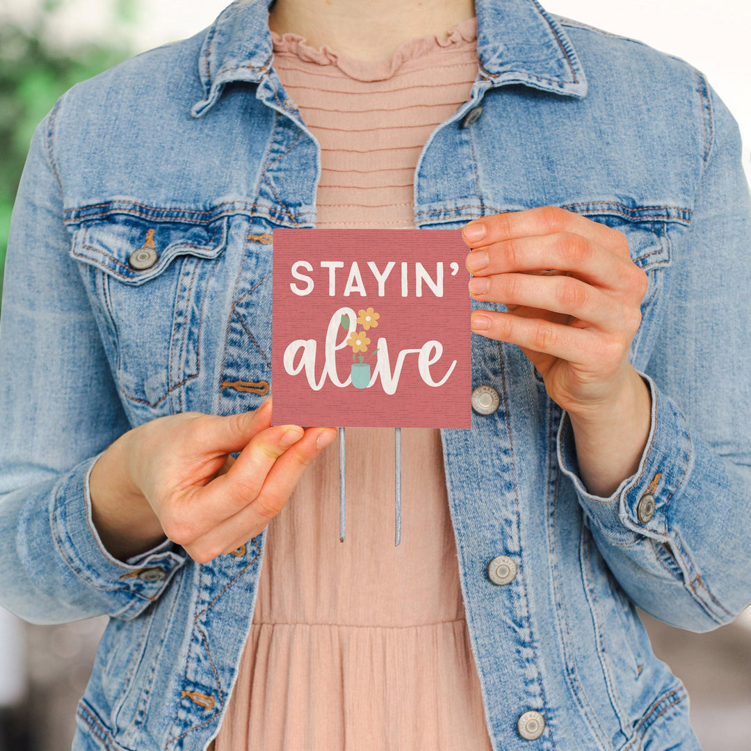Stayin' Alive Pink