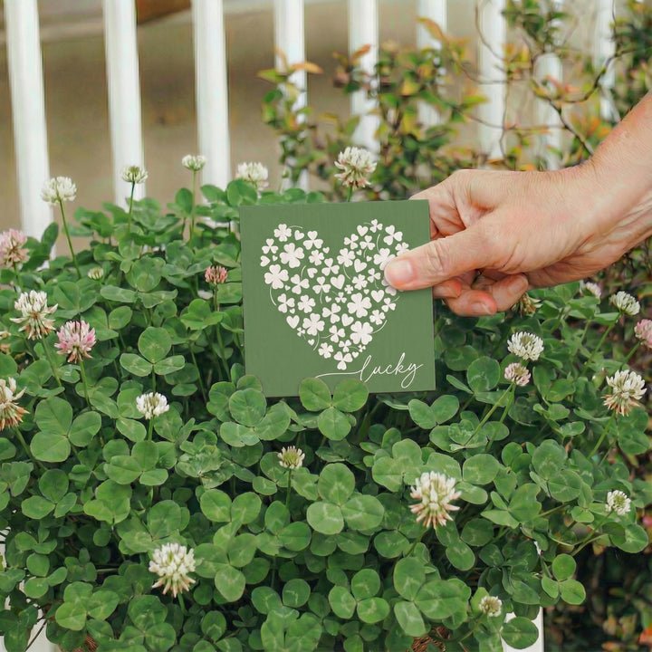 Lucky Clover Heart