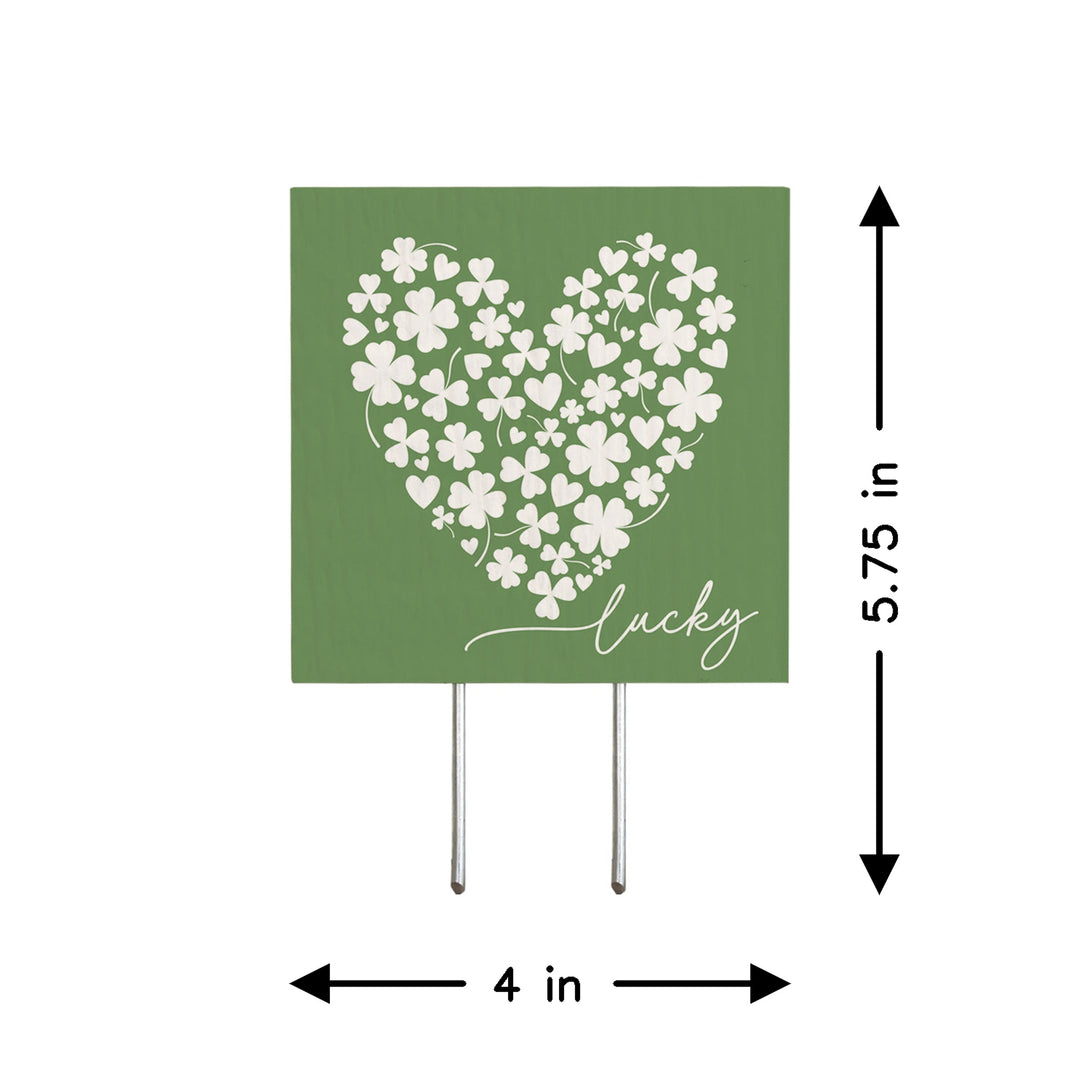 Lucky Clover Heart