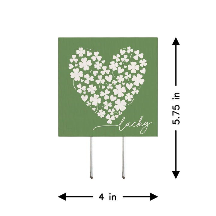 Lucky Clover Heart