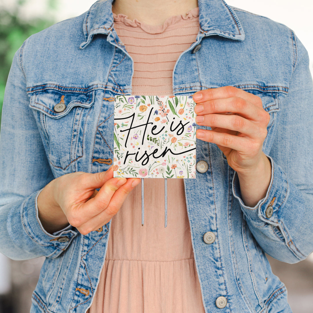 He Is Risen Florals