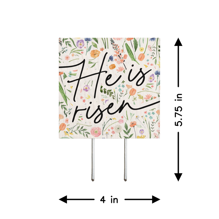 He Is Risen Florals