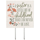 Sister Childhood Flowers
