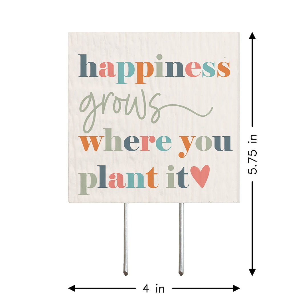 Happiness Grows Colorful