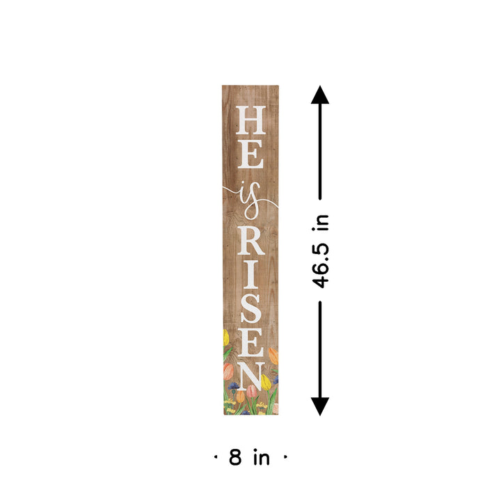 He Is Risen Wood