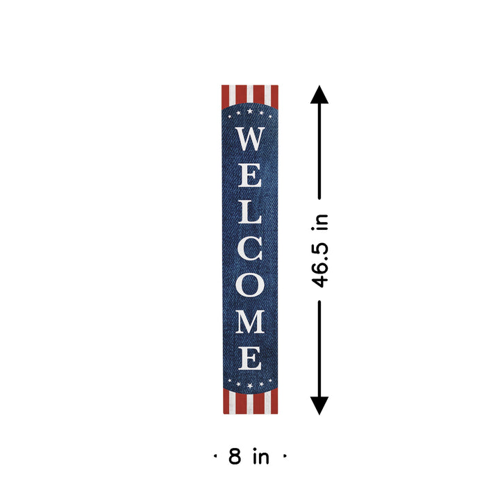 Welcome Stripes Denim