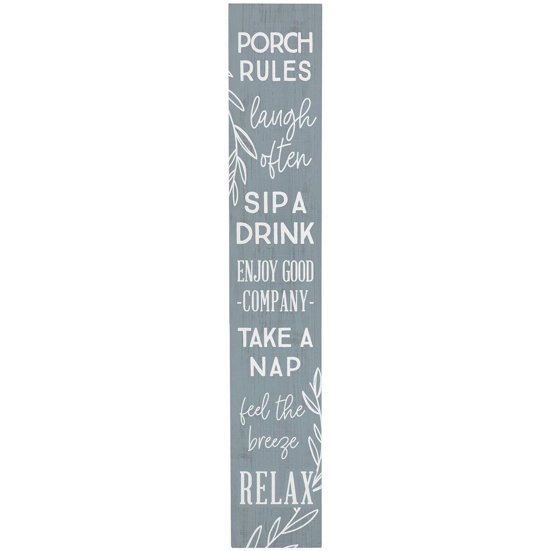 Porch Rules Blue