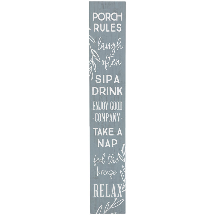 Porch Rules Blue