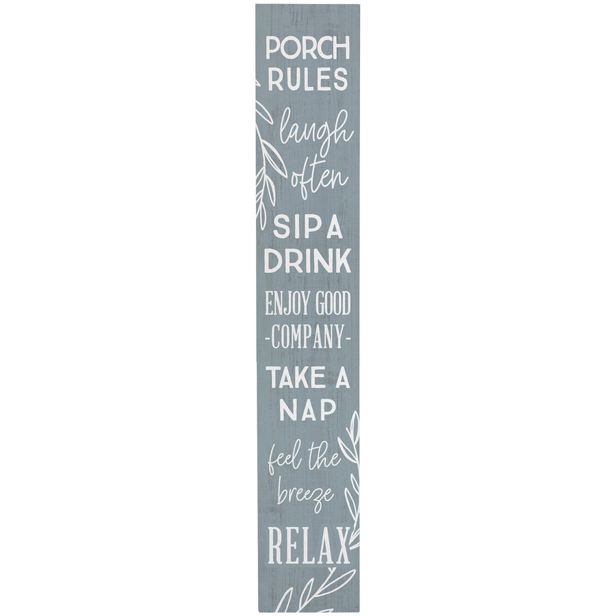 Porch Rules Blue