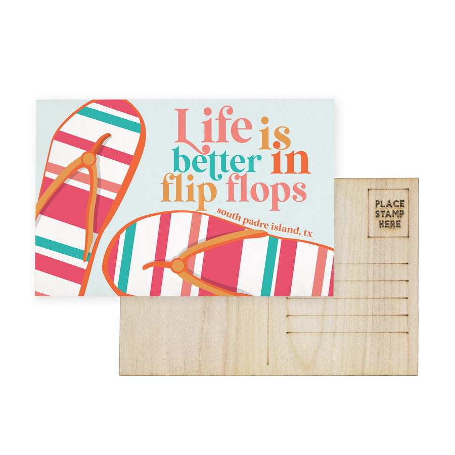 Life Better Flip Flops LOC