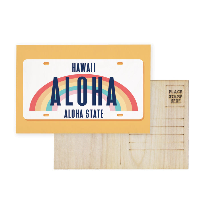 Aloha License Plate