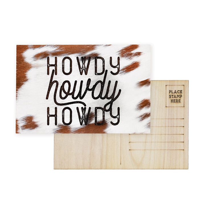 Howdy Cow Print