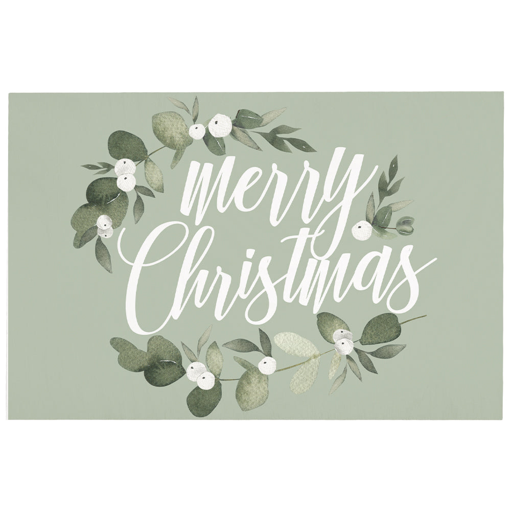 Merry Christmas Green
