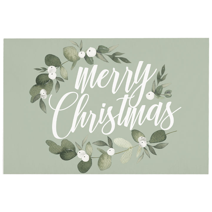 Merry Christmas Green