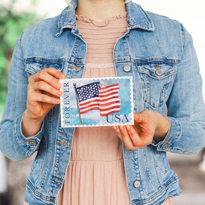Forever Flag Stamp