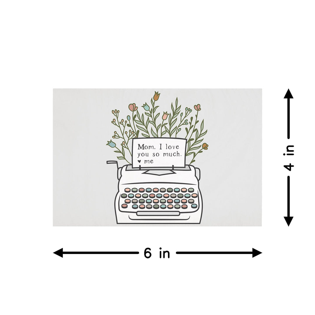 Love You Typewriter PER