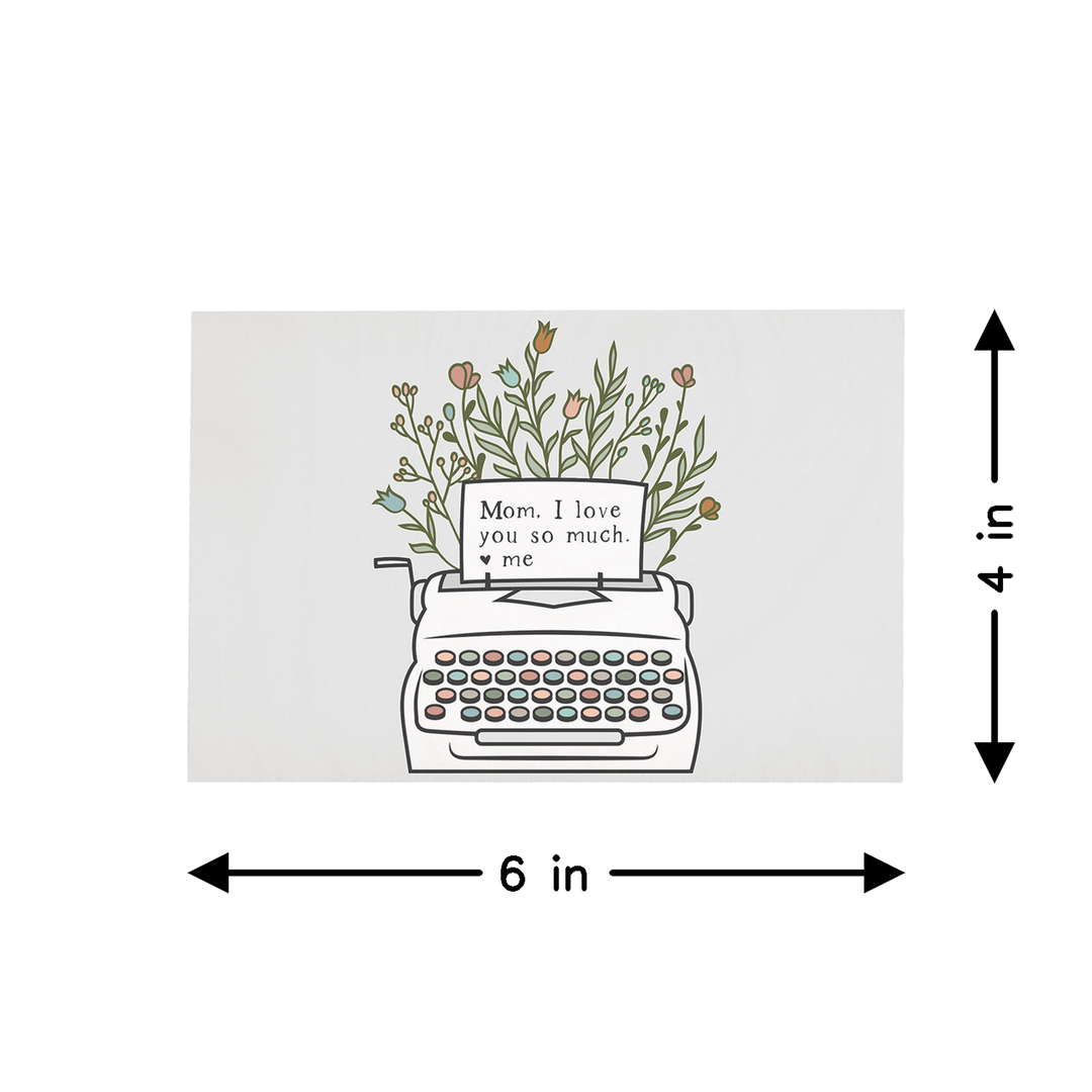 Love You Typewriter PER