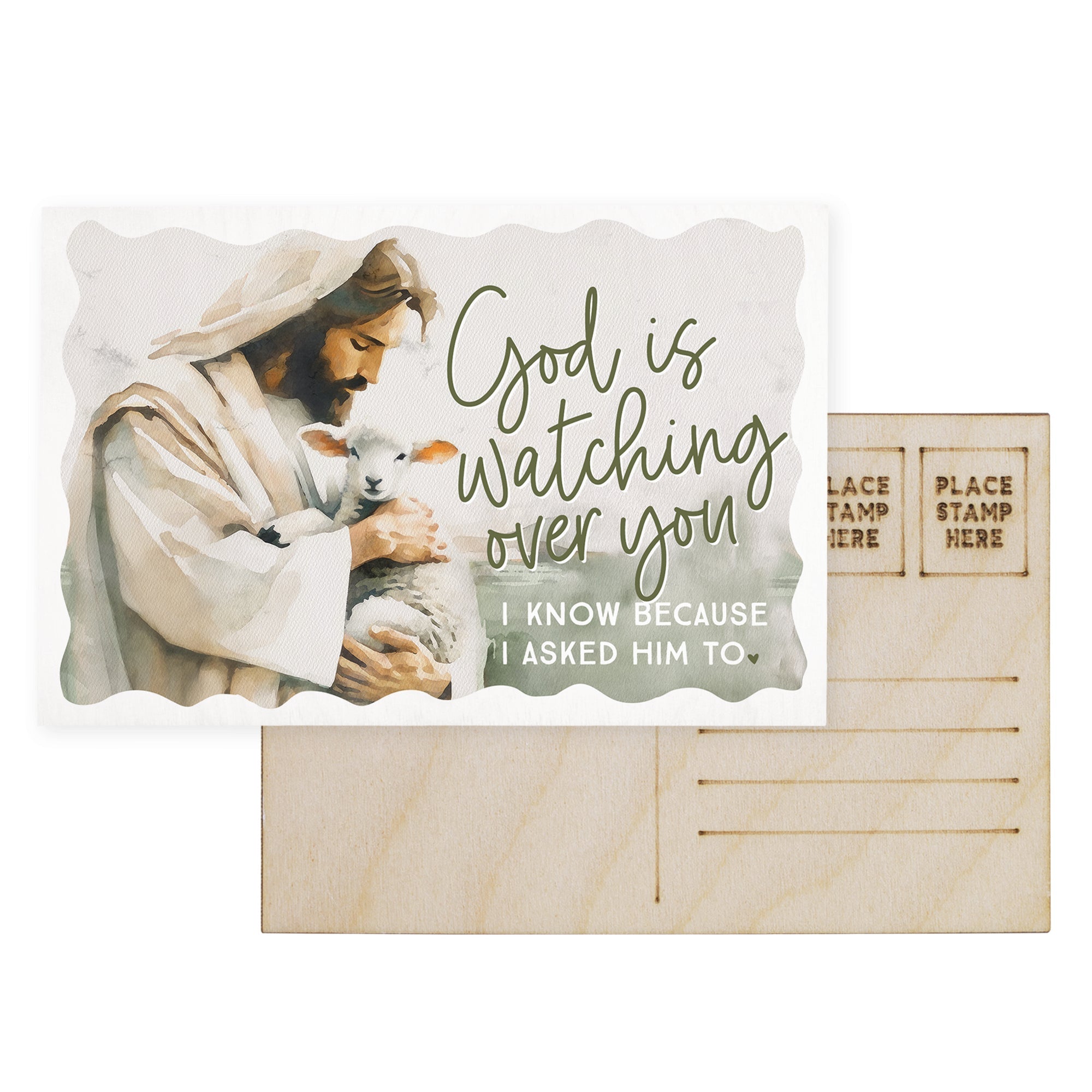 God Watching Lamb