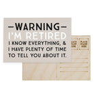 Warning Retired