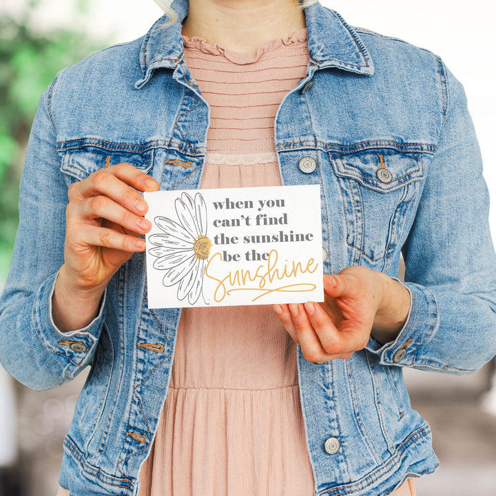 Be The Sunshine Flower