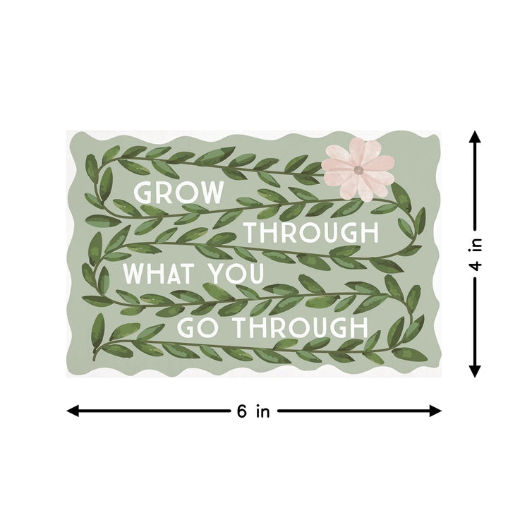 Grow Through Leaves