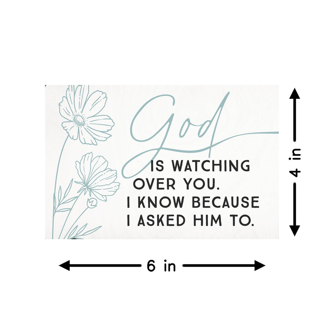 God Watching Flowers