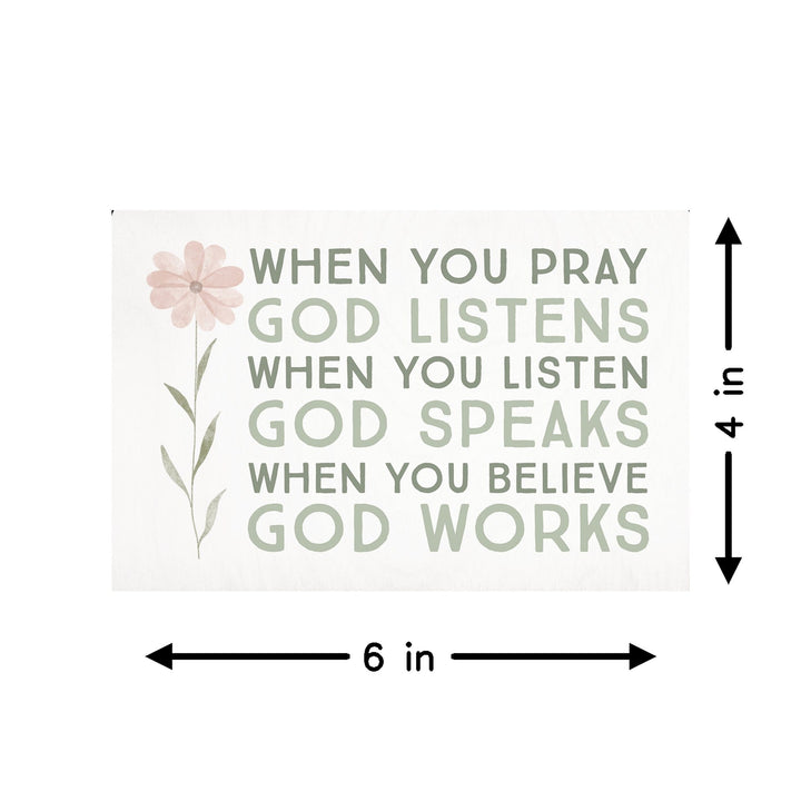 When You Pray God