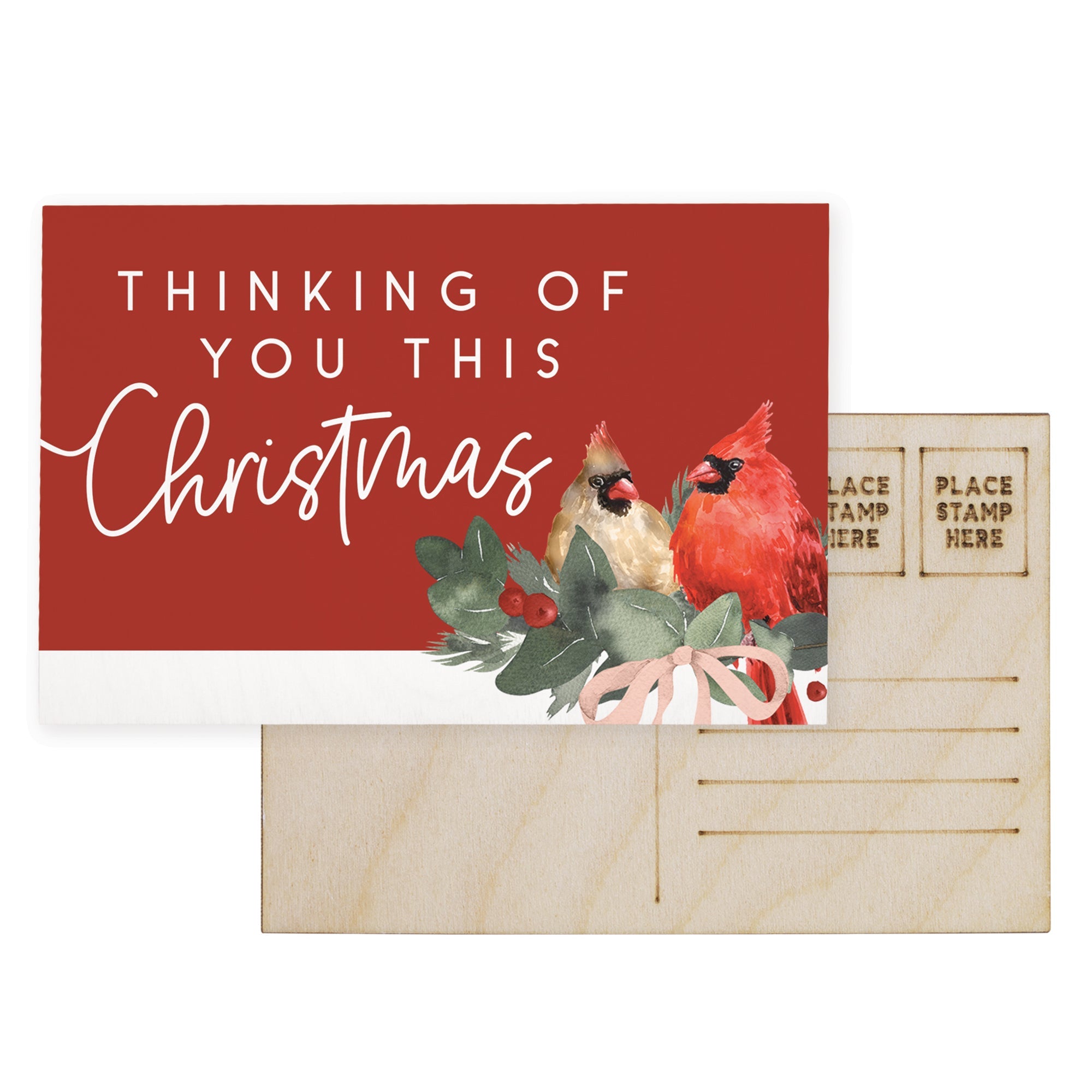 Thinking Christmas Cardinals