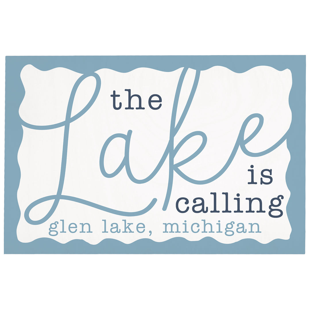 Lake Is Calling Blue PER LOC