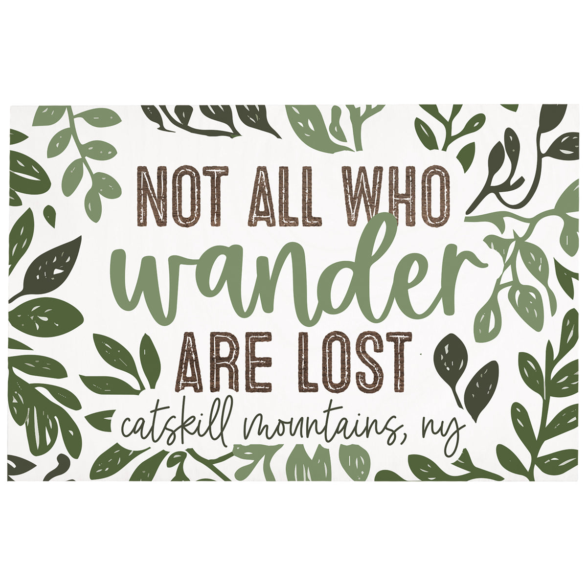 Wander Lost Leaves LOC